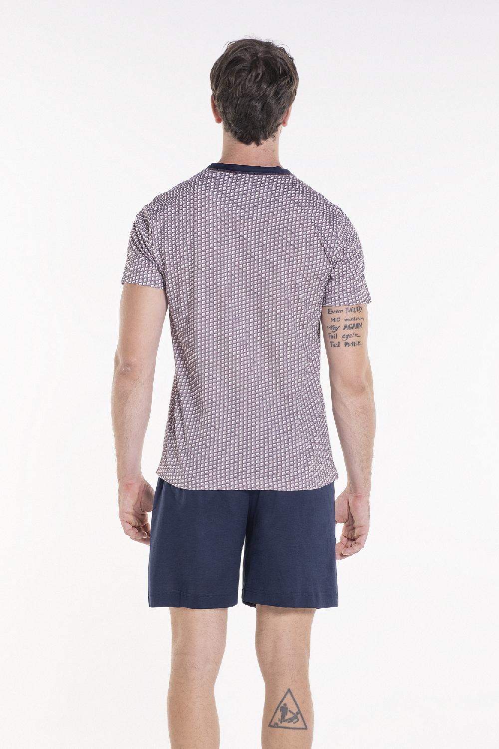 Verdiani Pigiama Jersey Cotone Stampa Convenienza