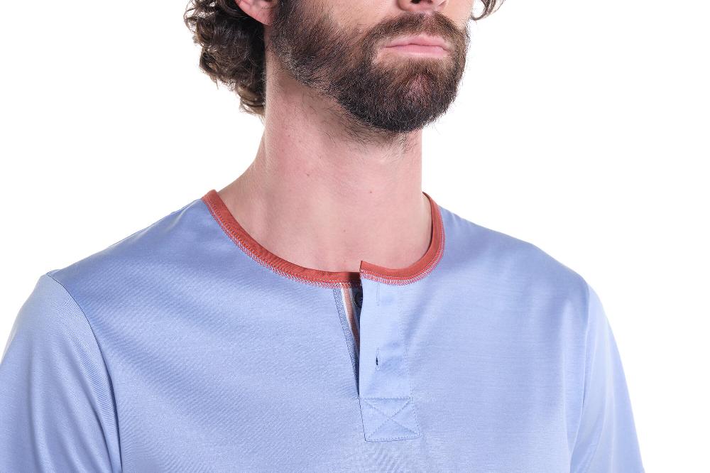 Verdiani Pigiama Jersey Cotone Mako’ + Navetta Riga Nuova