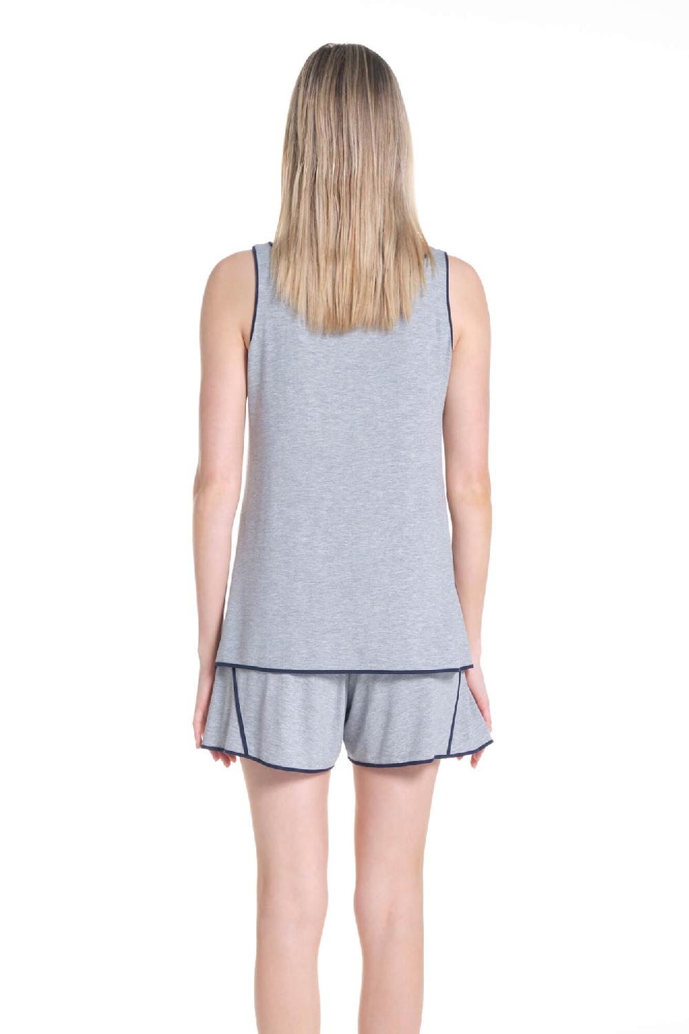 Verdiani Top + Shorts Modal Tencel Sconto