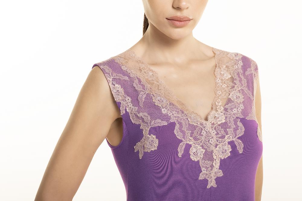 Verdiani Camicia Modal Tencel Frastaglio In Vendita