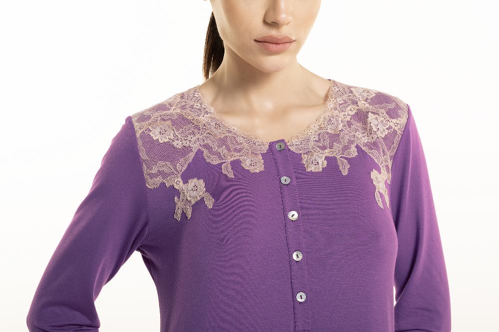 Verdiani Camicia Modal Tencel Frastaglio Saldi