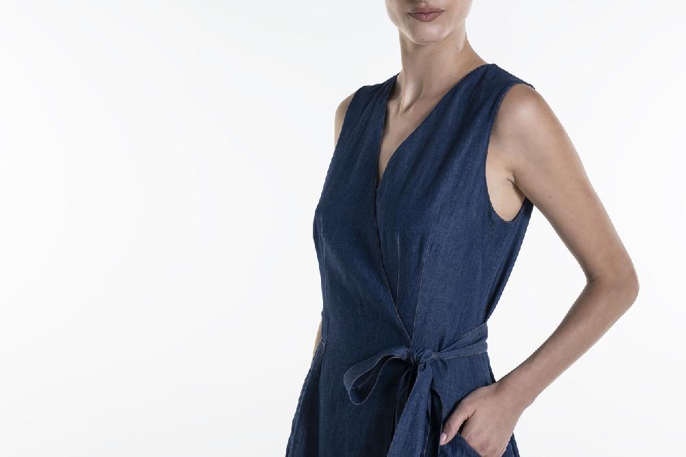 Verdiani Abito Denim Vendita Economica