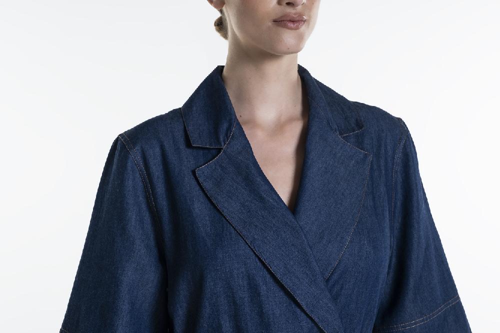 Verdiani Abito Denim Saldi Di Fabbrica