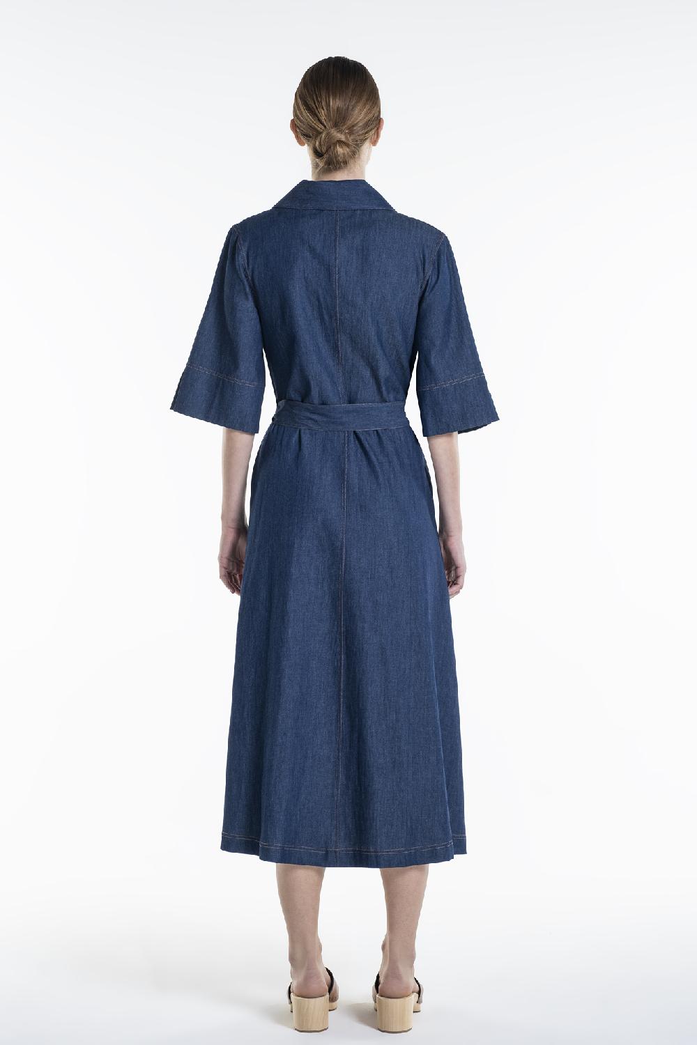 Verdiani Abito Denim Saldi Di Fabbrica