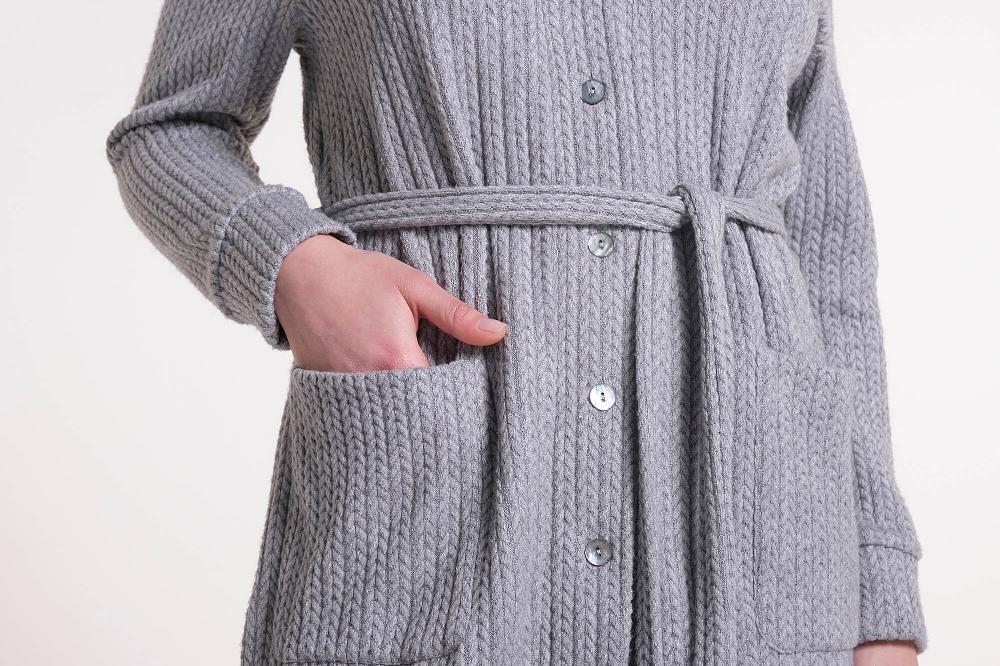 Verdiani Cardigan Maglia Treccia Vendite stagionali