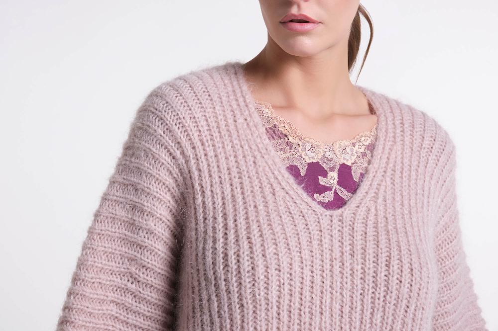 Verdiani Maglia Misto Lana Mohair Moda