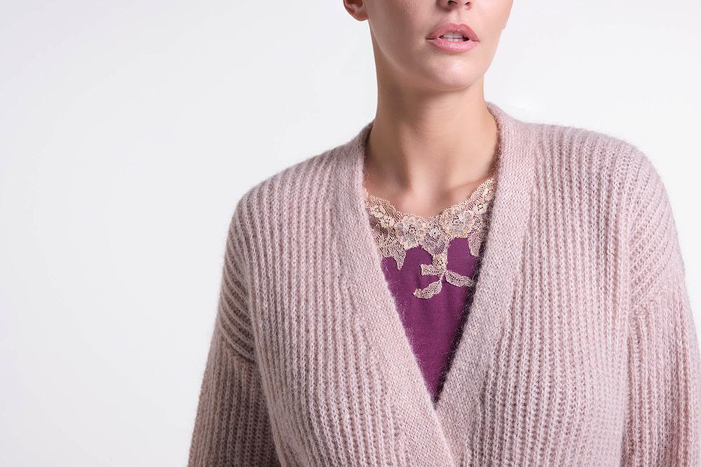 Verdiani Cardigan Misto Lana Mohair 2025