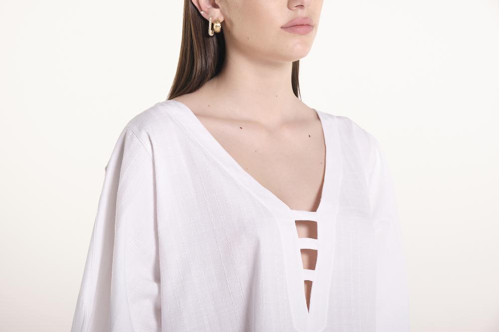 Verdiani Abito Cotone Jacquard Shopping Online
