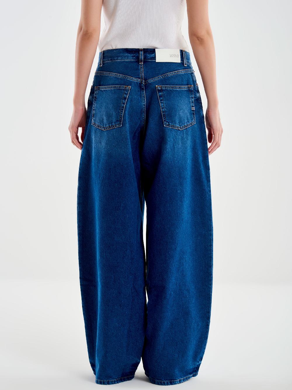 Vicolo Jeans Janet Ampio Blu I Più Venduti