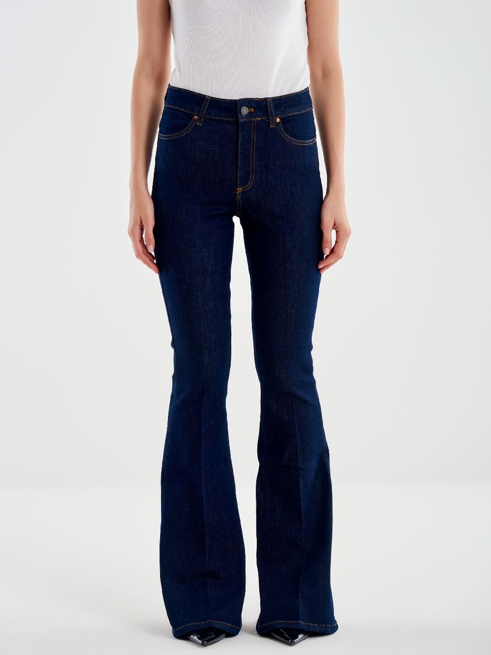 Vicolo Icon Jeans Ele FLare Blu Negozio