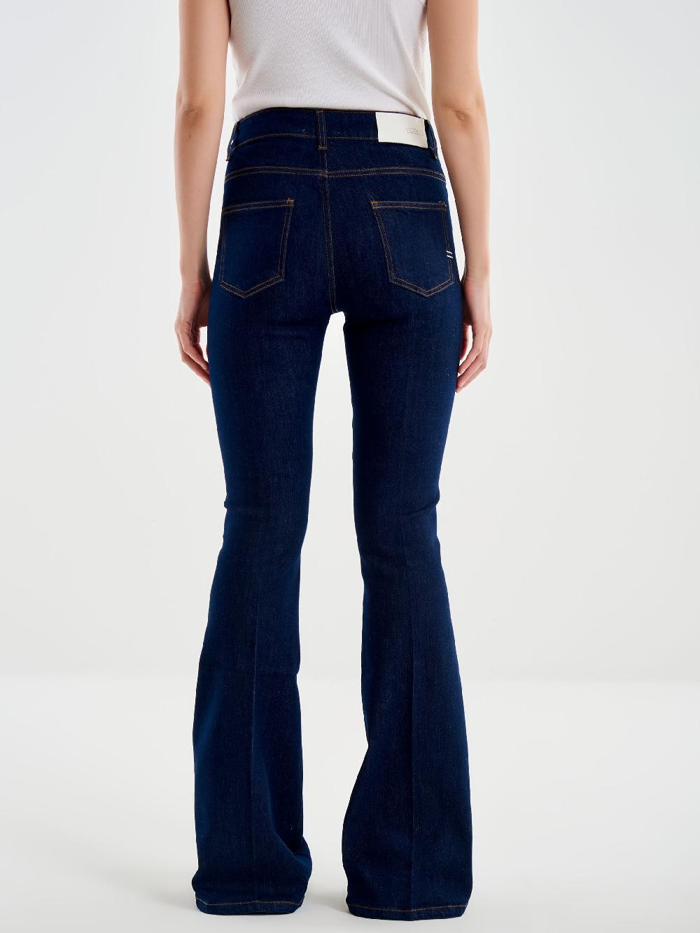 Vicolo Icon Jeans Ele FLare Blu Negozio