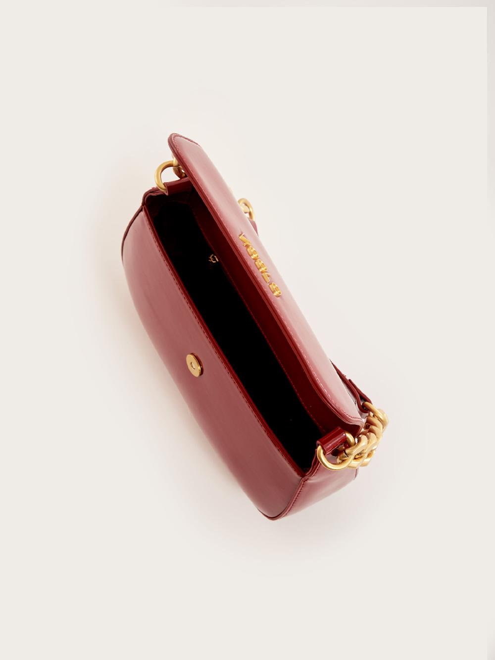 Vicolo Borsa Glossy Piccadilly Bordeaux Discount Store per i nuovi prodotti