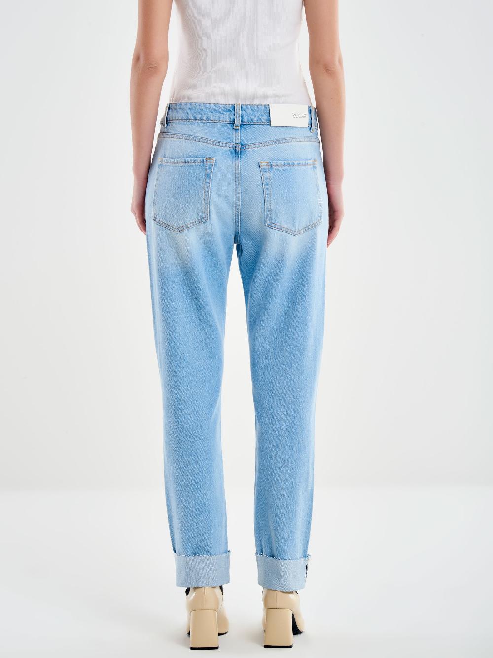 Vicolo Jeans Icon Piper Chiaro Blu Esporta salva