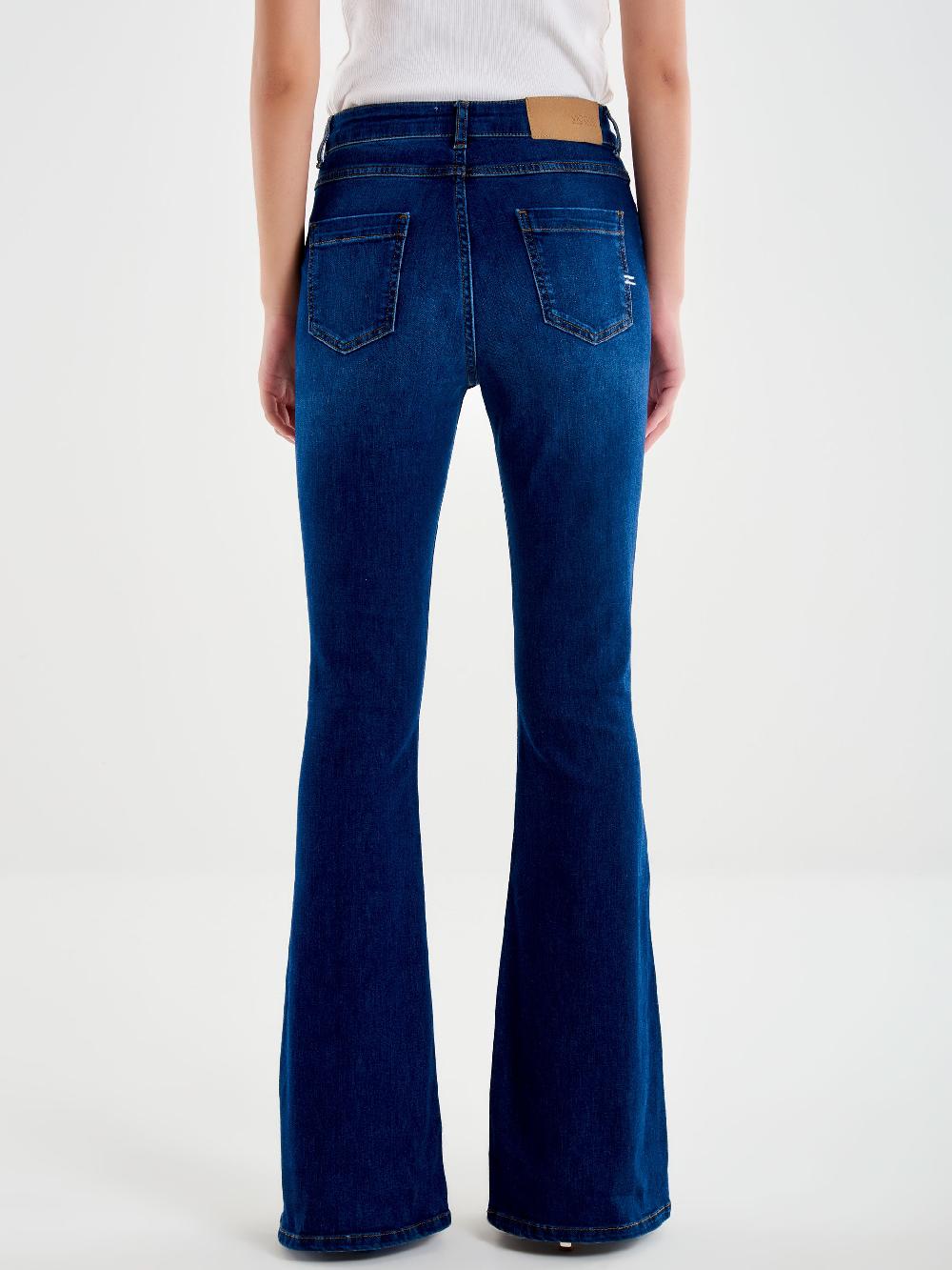 Vicolo Icon Jeans Gisele Flare Blu Convenienza