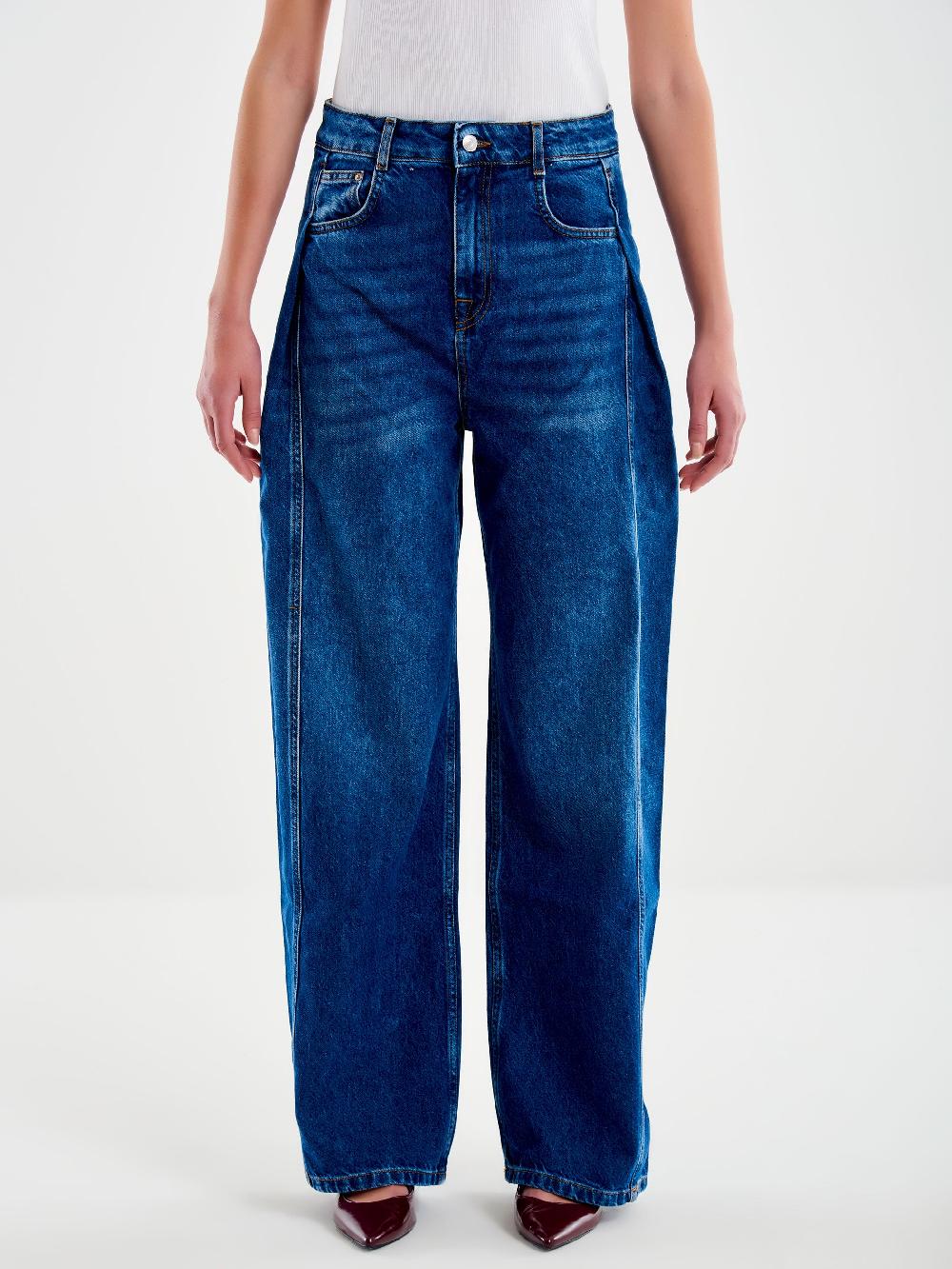 Vicolo Jeans Mary con Pence Blu Hotsell