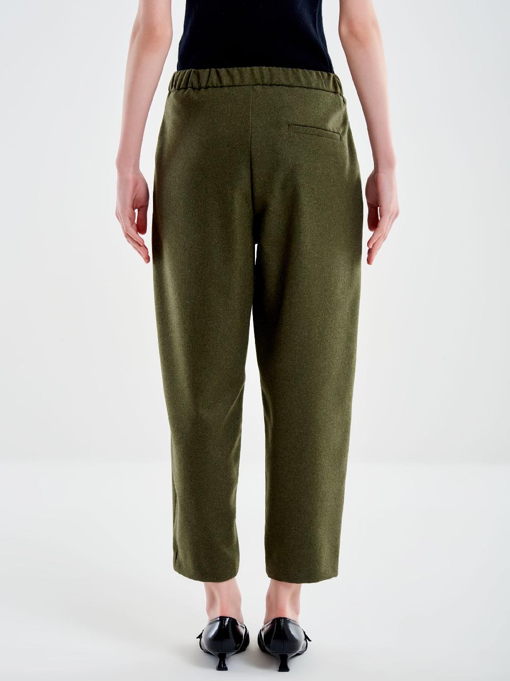 Vicolo Pantalone Carrot Fit Fesco di Lana – Vicolo Acquista Ora