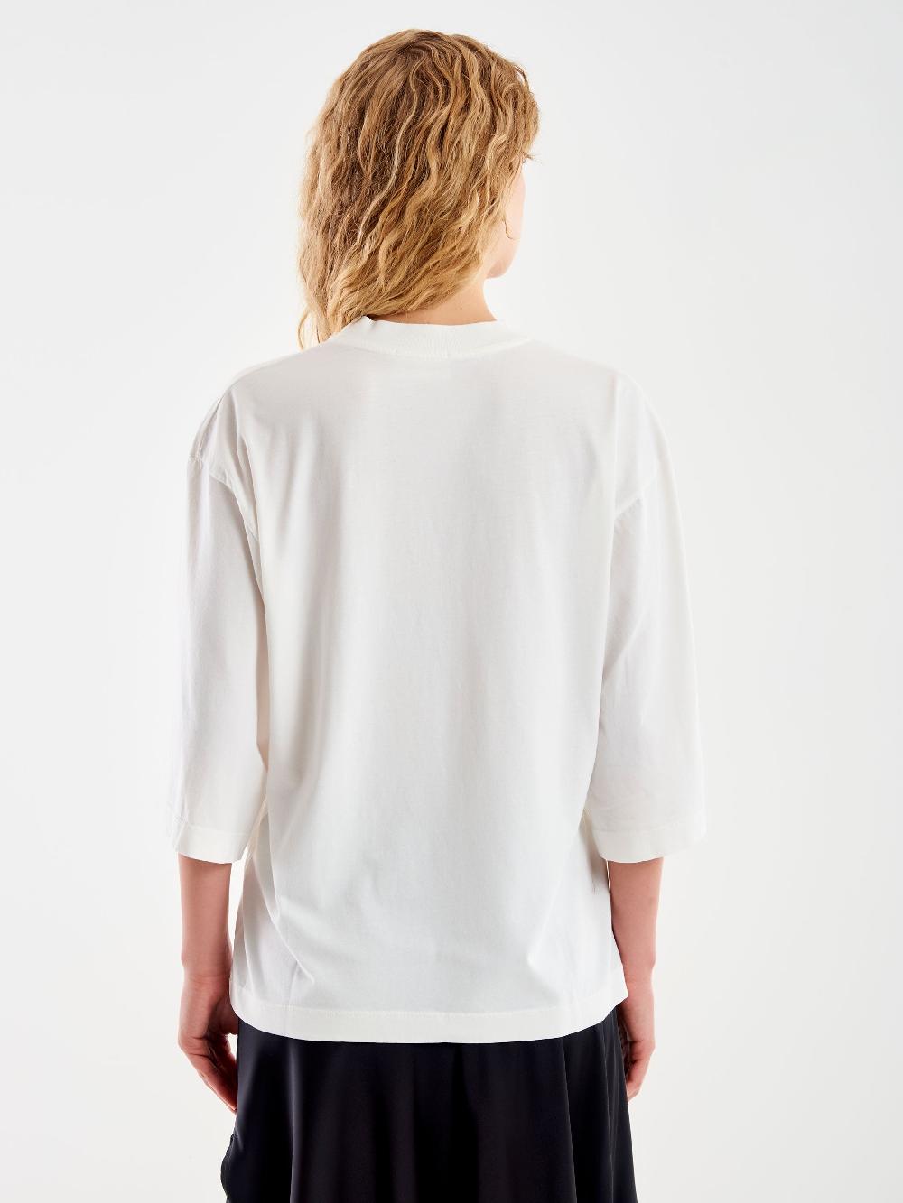 Vicolo T-Shirt Over Maniche Ampia Bianco Negozi Online