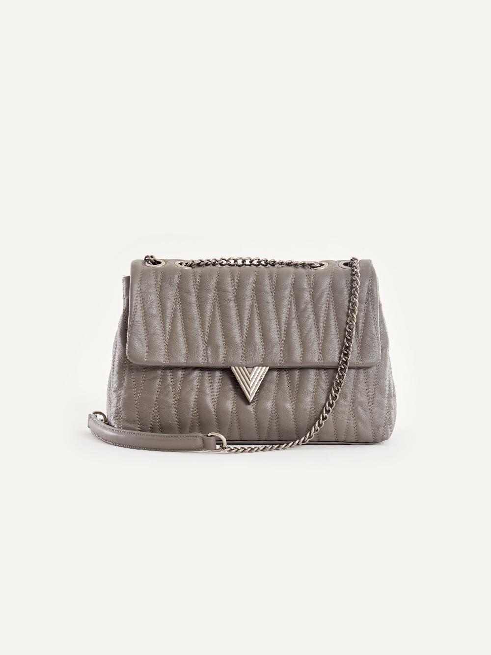 Vicolo Borsa Belleville Grigio