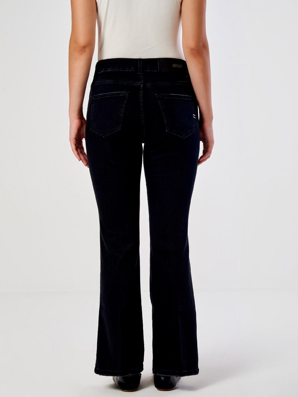 Vicolo Jeans Icon Gisele NeroNero Vendite Flash