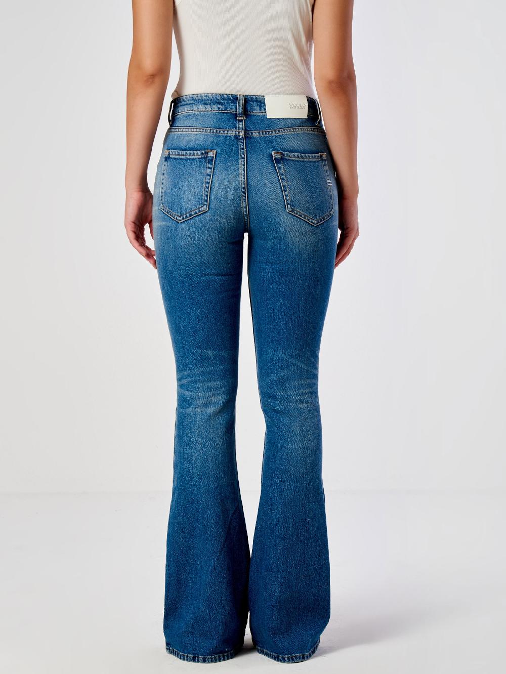 Vicolo Jeans Icon Gisele FlareBlu Negozio