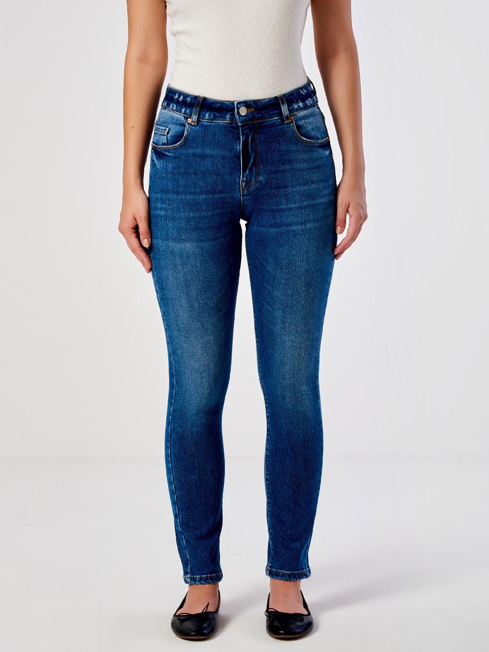 Vicolo Jeans Icon Margot SkinnyBlu Spedizione Gratuita