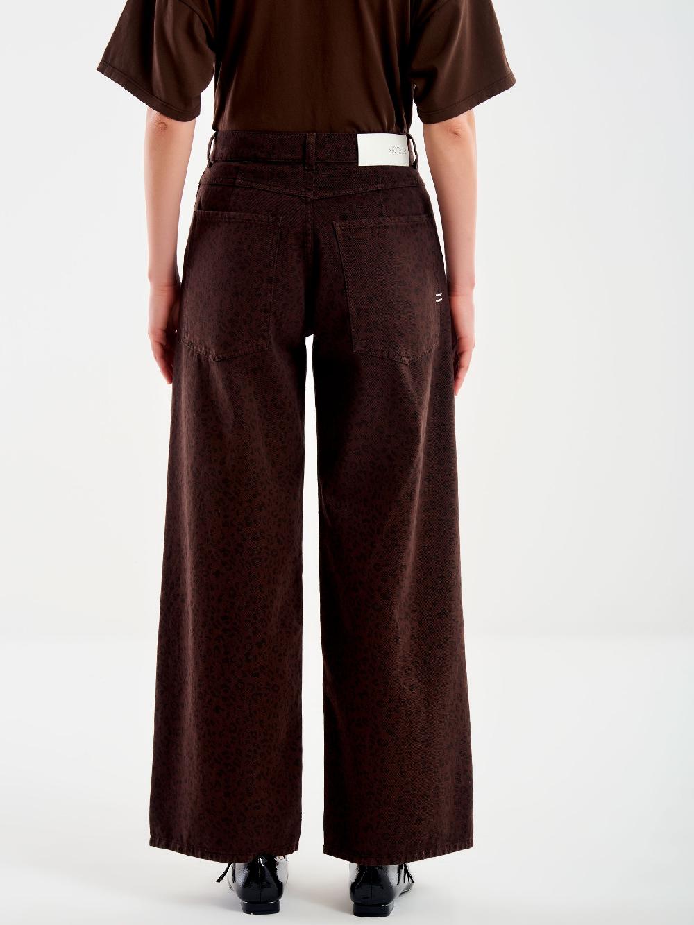 Vicolo Jeans Mia Animalier Moro Presa