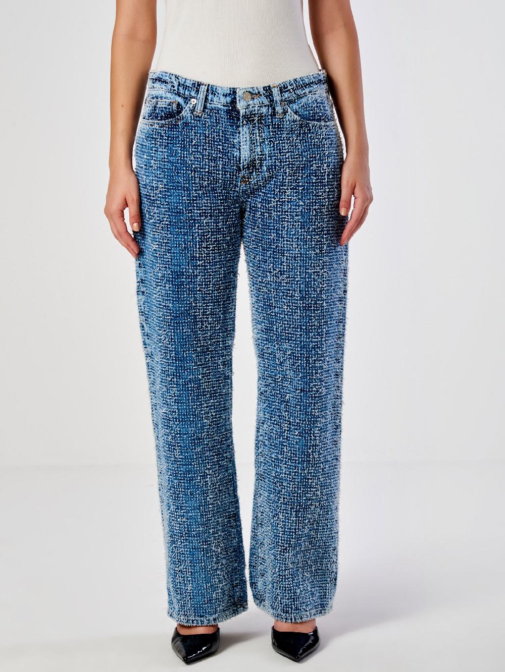 Vicolo Jeans Icon Alex Effetto AgugliatoBlu Qualità Garantita