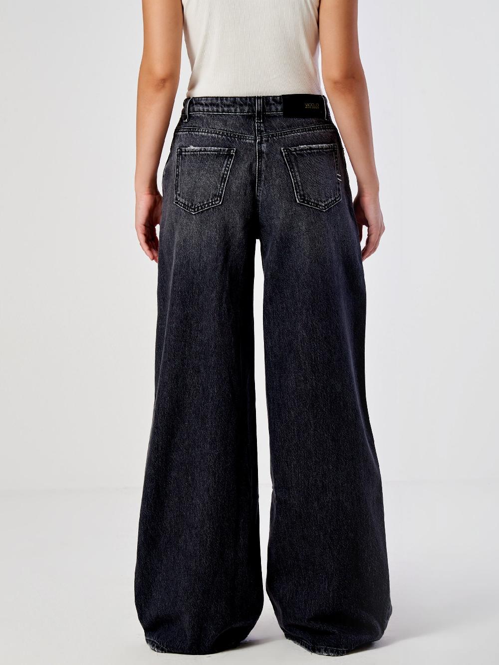 Vicolo Jeans Icon Lexie GrigioNero Acquista Ora
