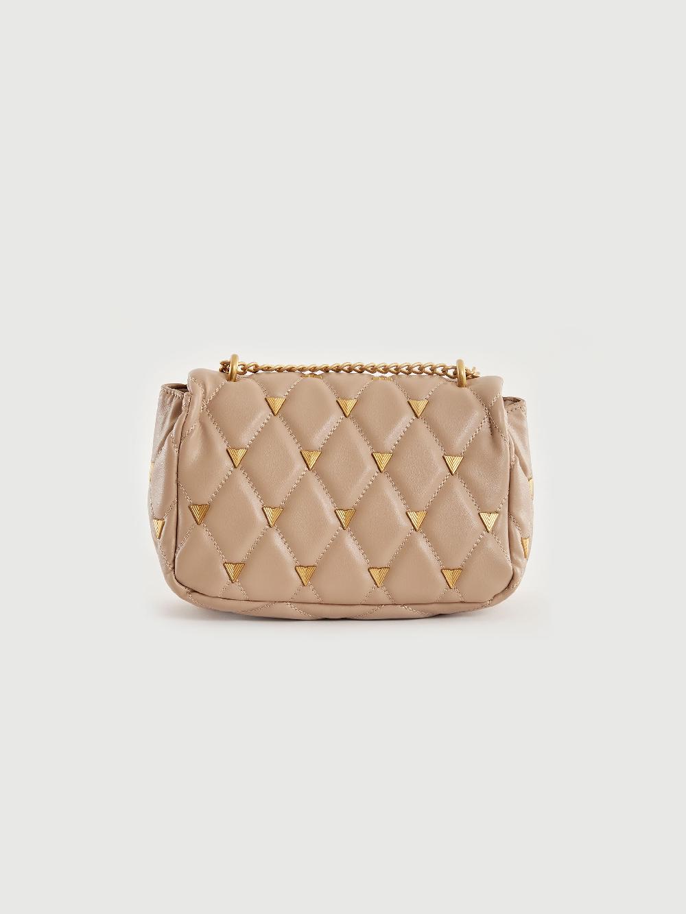 Vicolo Borsa Prisma Beige In Vendita