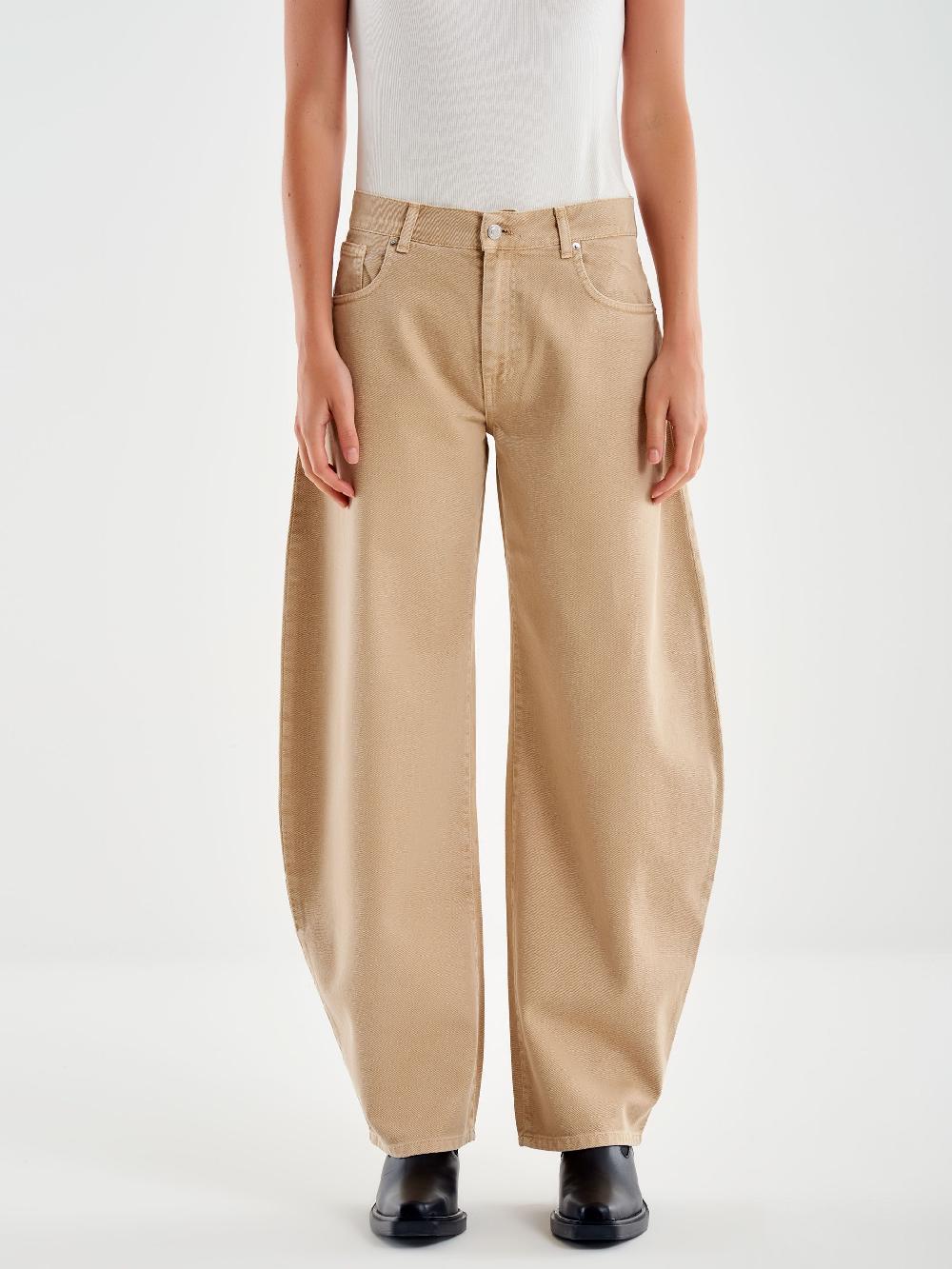 Vicolo Jeans Denise Ampio Beige Beige Offerte