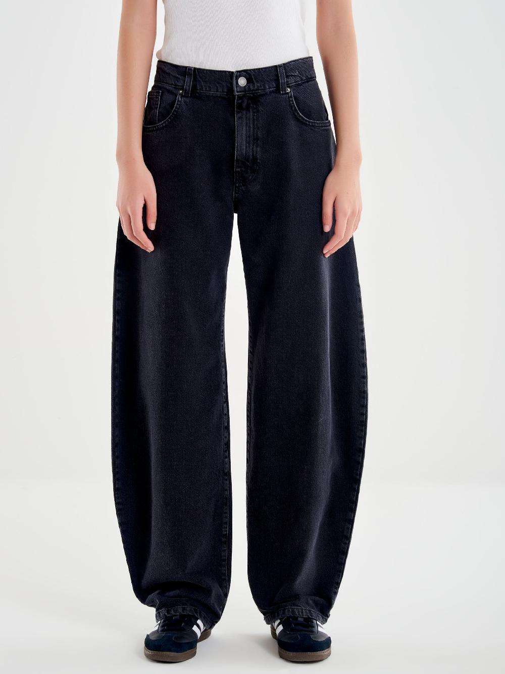 Vicolo Jeans Denise Ampio Grigio Vendita Economica