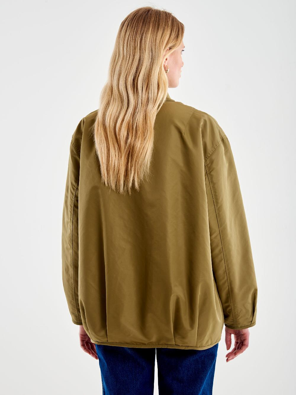 Vicolo Bomber Oversized Double Face Militare I Più Venduti