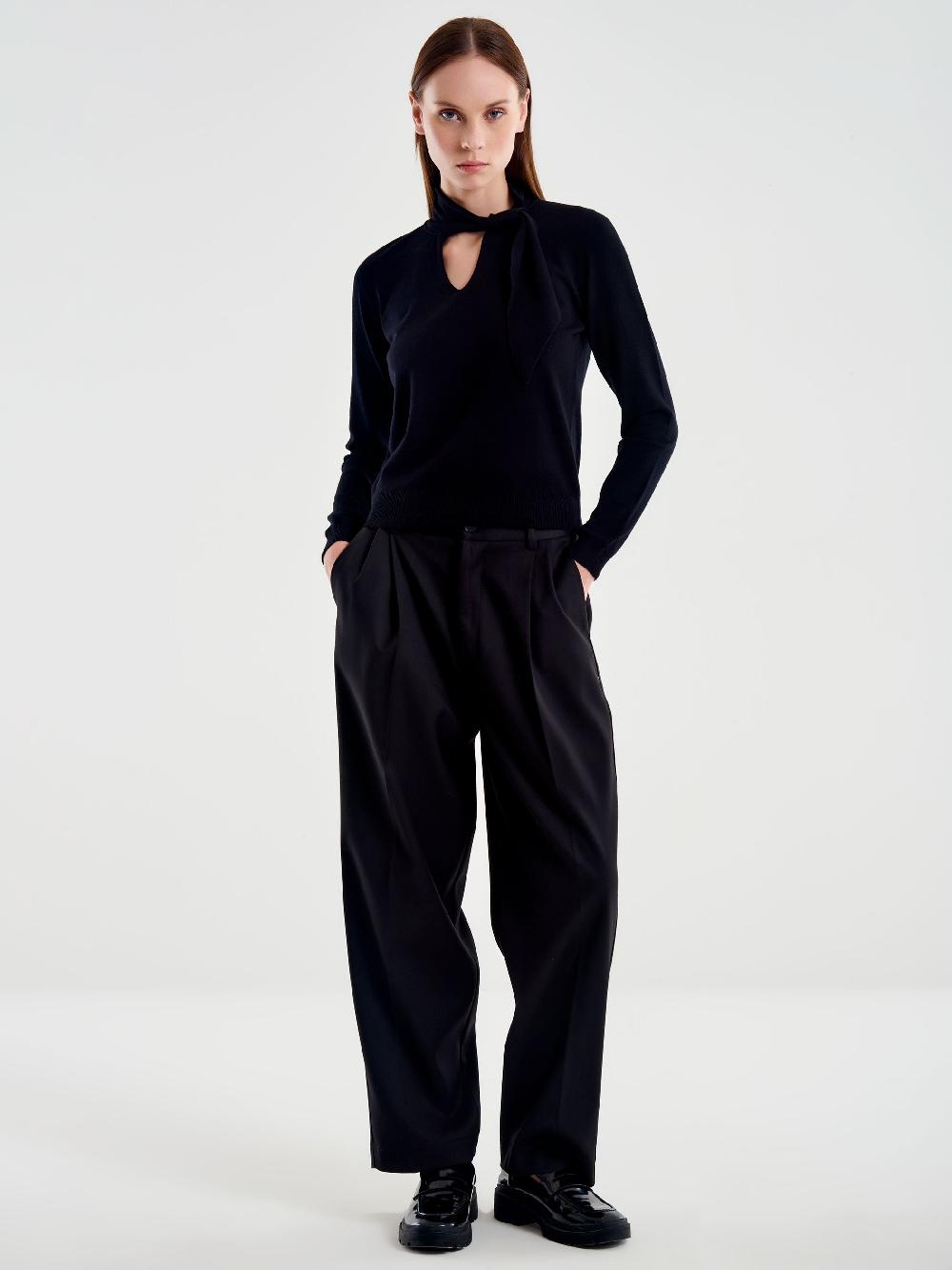 Vicolo Pantalone Maschile Nero