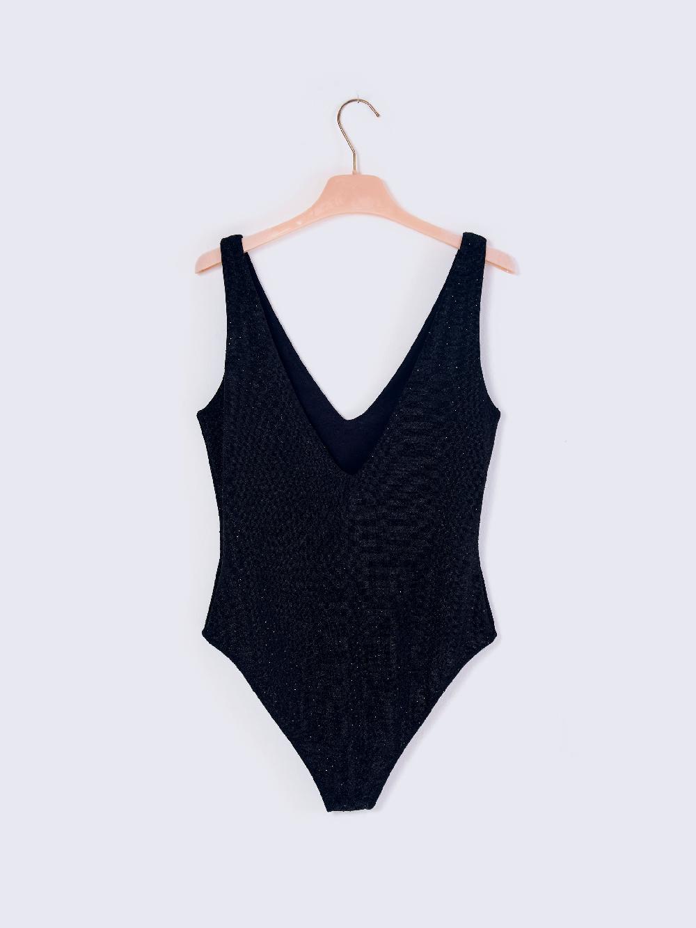 Vicolo Body con StrassNero Fino Al -60%