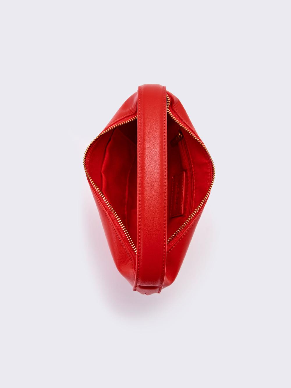 Vicolo Borsa Croissant Rossa Saldi Di Fabbrica