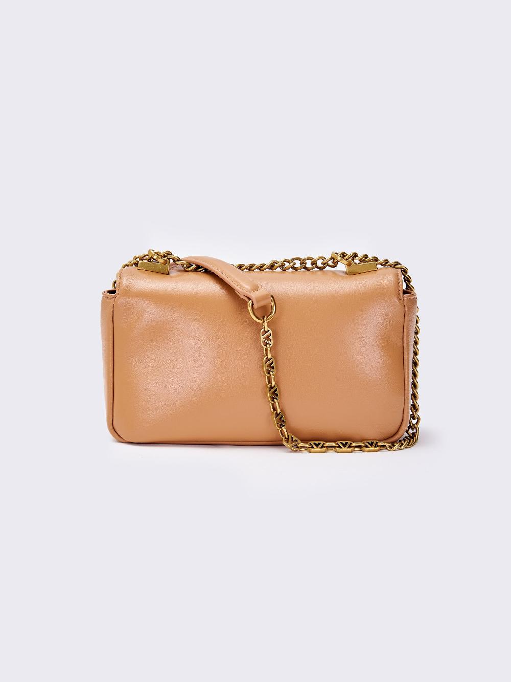 Vicolo Borsa Treasure Cammello Consegna Veloce