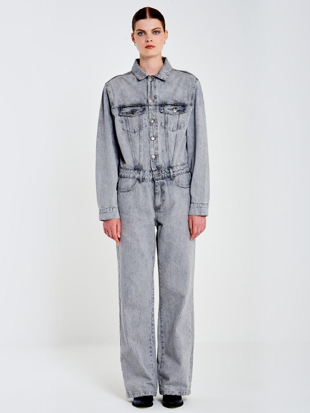 Vicolo Tuta in Denim Grigio – Vicolo Shopping Online