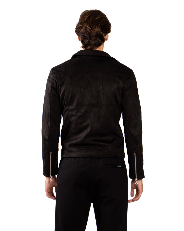 Why not brand Chiodo in camoscio con zip Economico