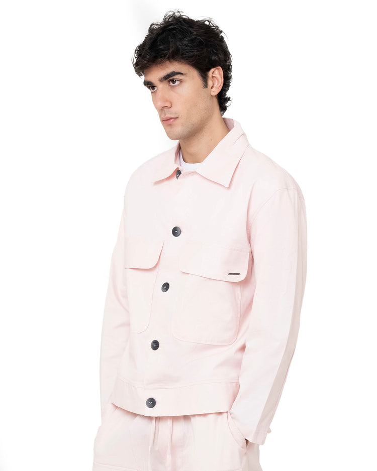 Why not brand Giacca Camicia Manica Lunga con Taschini Bottoni Vendita Economica