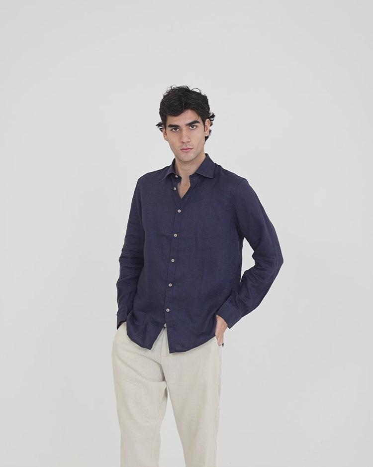 Why not brand Camicia Effetto Denim Chambrè In Saldo