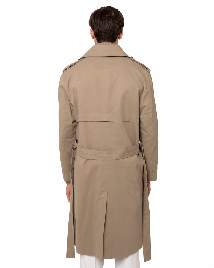 Why not brand Trench over con cintura Vendita