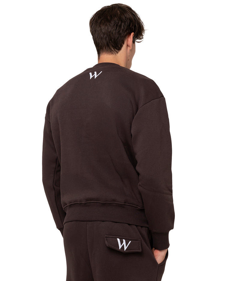 Why not brand Felpa essential girocollo Promozione