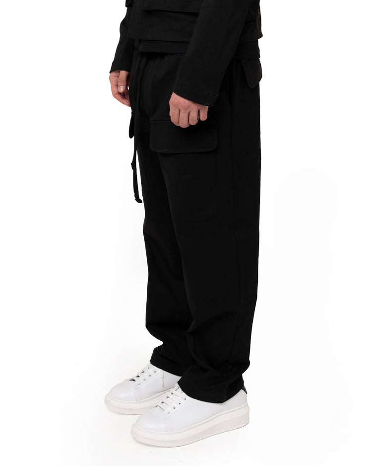 Why not brand Pantalone heavy con tasconi e laccio