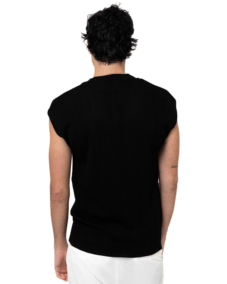 Why not brand Maglia Smanicato con Scollo a V Prezzo Ridotto