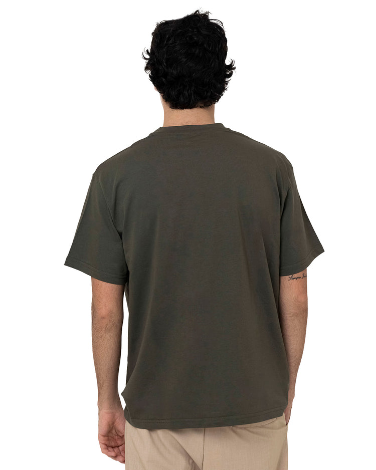 Why not brand T-Shirt Girocollo con Applicazione Sfilacciata Moda