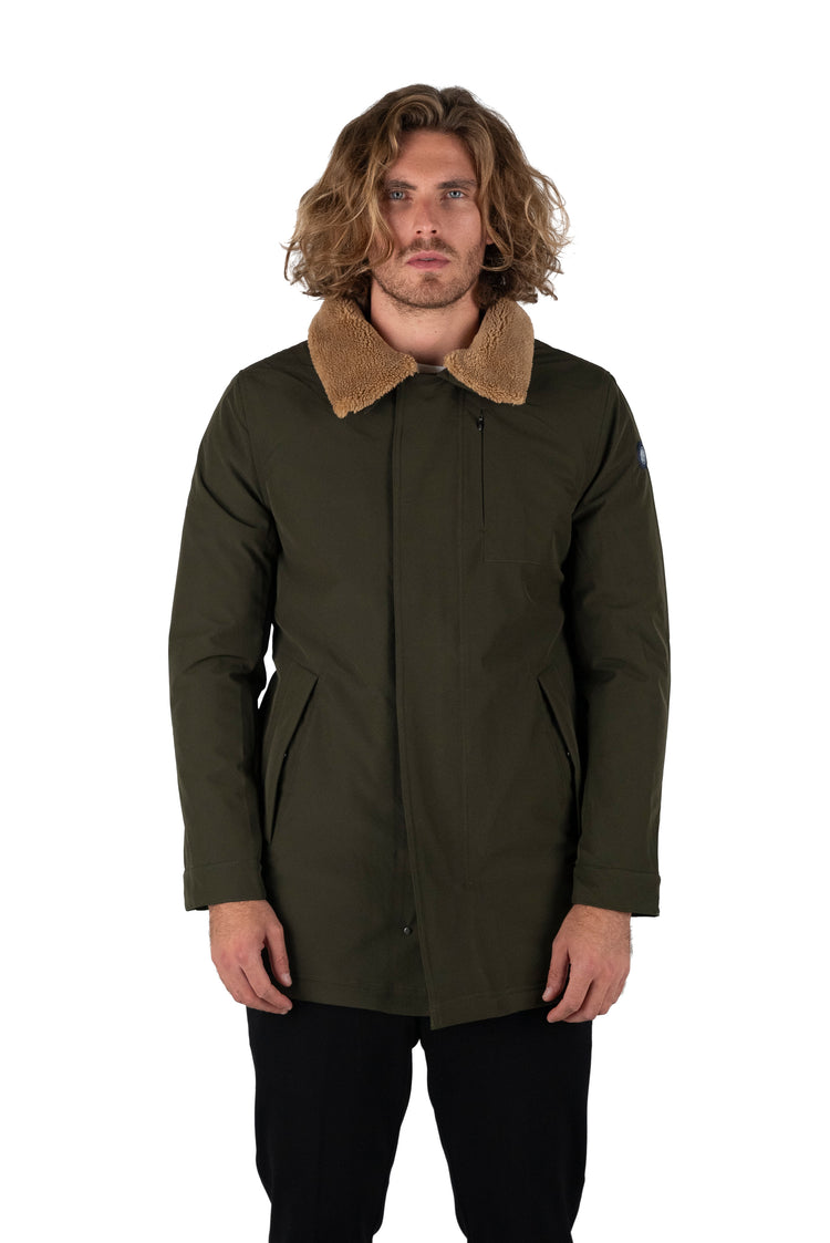 Why not brand Parka con colletto in pelliccia Spedizione Gratuita