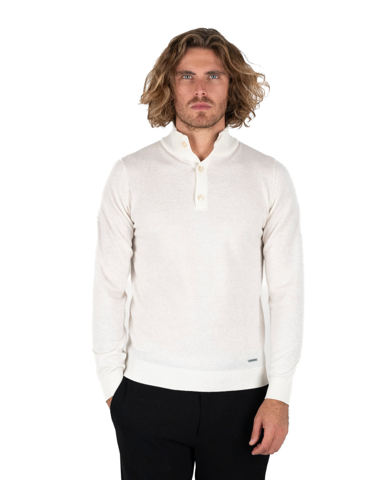 Why not brand Maglioncino collo alto con bottoni In Saldo