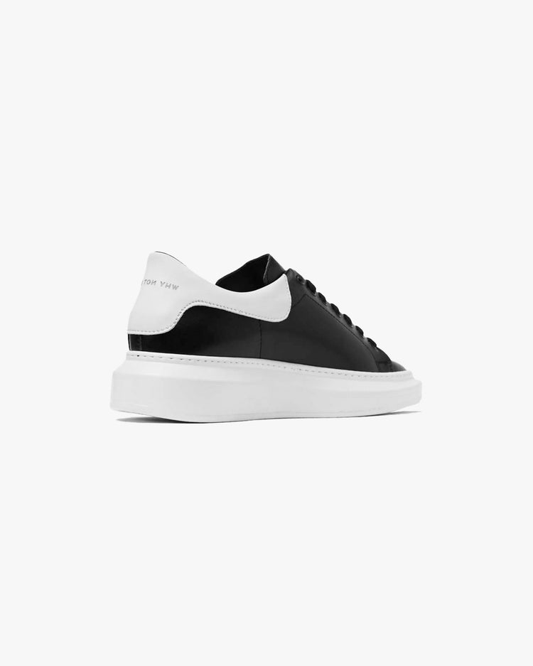 Why not brand Scarpa in pelle con suola alta Economico