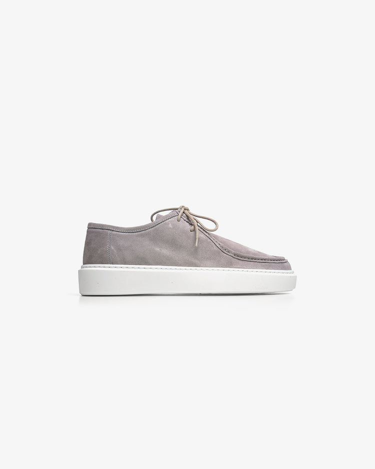 Why not brand Scarpa stringata in camoscio Outlet