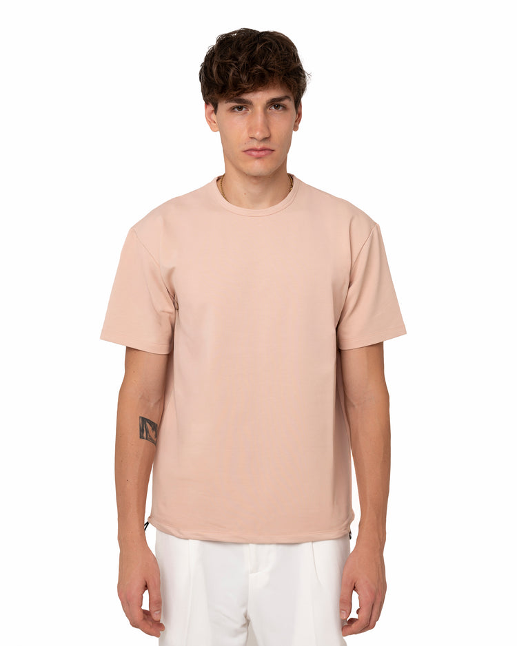 Why not brand T-shirt girocollo con elastici regolabili ai lati 2025